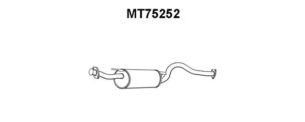 Rear Muffler (MT75252)