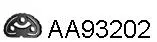 Rubber Strip, exhaust system (AA93202)