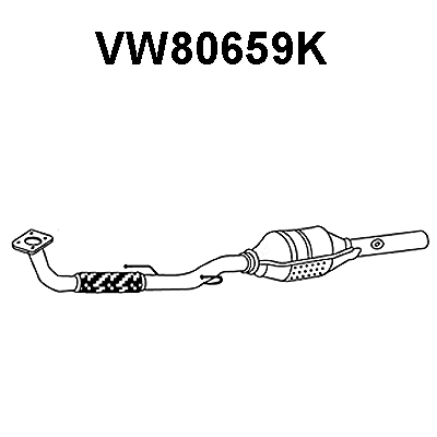 Catalytic Converter (VW80659K)