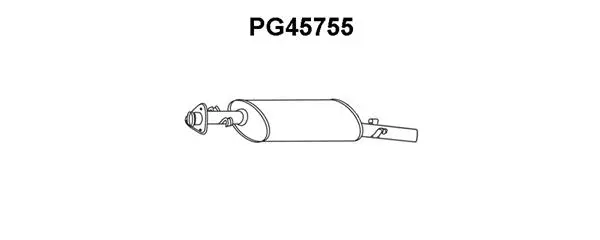 Front Muffler (PG45755)