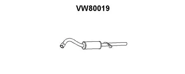 Rear Muffler (VW80019)