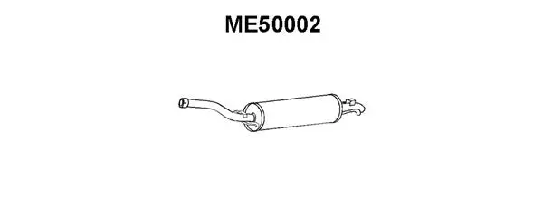 Rear Muffler (ME50002)