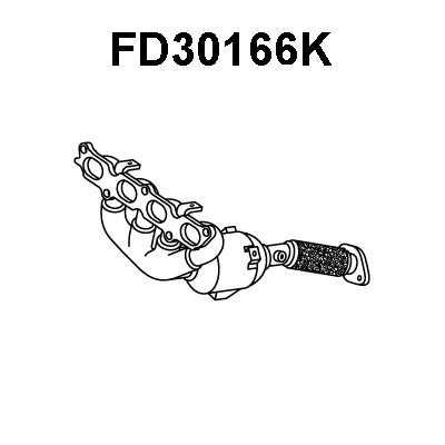 Catalytic Converter (FD30166K)