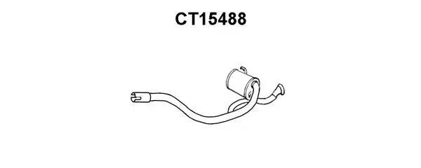 Centre Muffler (CT15488)