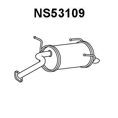 Rear Muffler (NS53109)