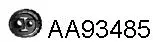 Rubber Strip, exhaust system (AA93485)