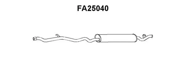 Rear Muffler (FA25040)