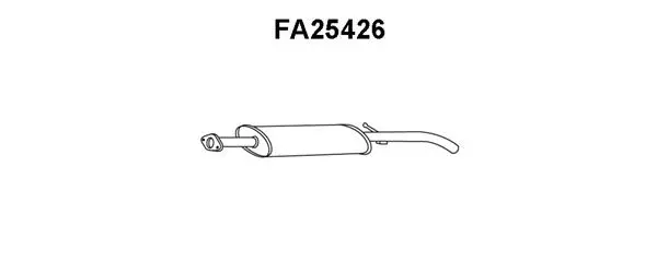 Centre Muffler (FA25426)