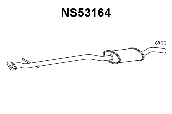 Front Muffler (NS53164)