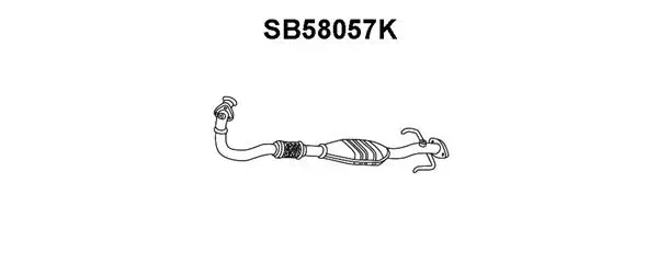 Catalytic Converter (SB58057K)