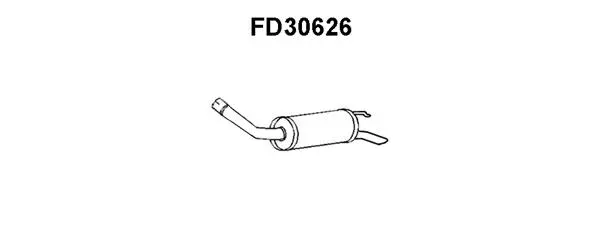 Rear Muffler (FD30626)