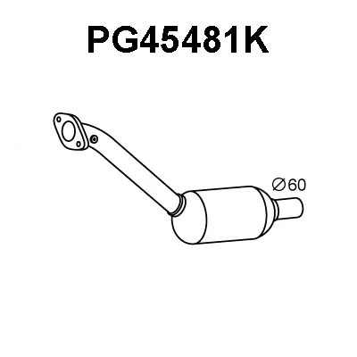 Catalytic Converter (PG45481K)