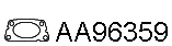 Gasket, exhaust pipe (AA96359)