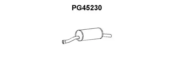 Front Muffler (PG45230)