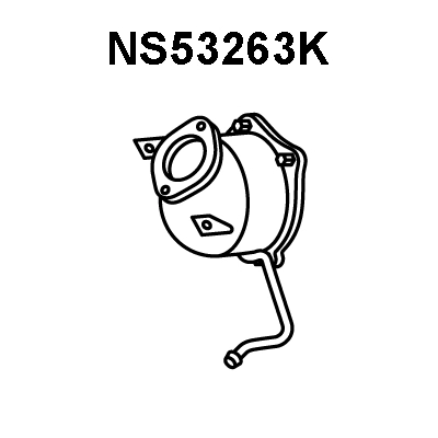 Catalytic Converter (NS53263K)