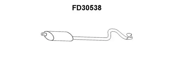 Rear Muffler (FD30538)
