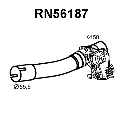 Exhaust Pipe (RN56187)