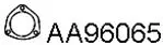 Gasket, exhaust pipe (AA96065)