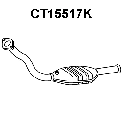 Catalytic Converter (CT15517K)