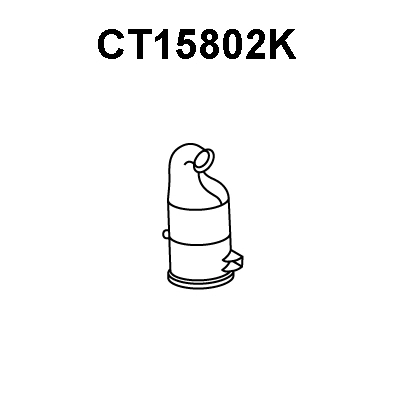 Catalytic Converter (CT15802K)