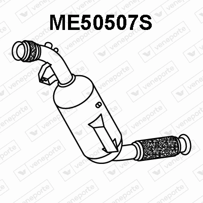 Soot/Particulate Filter, exhaust system (ME50507S)