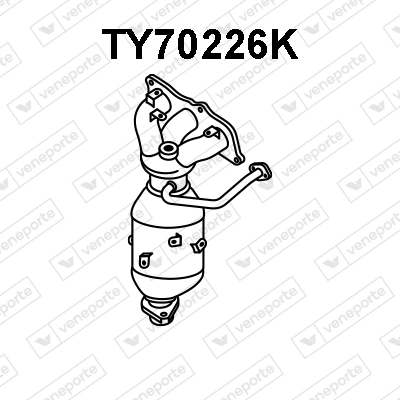 Catalytic Converter (TY70226K)