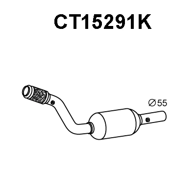 Catalytic Converter (CT15291K)