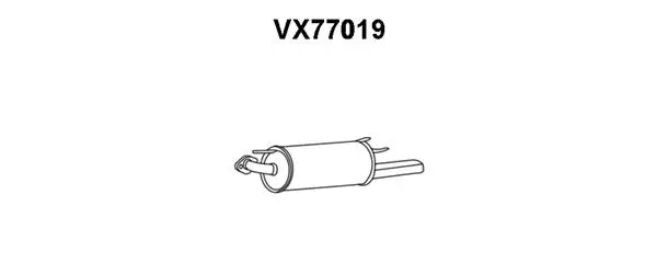 Rear Muffler (VX77019)