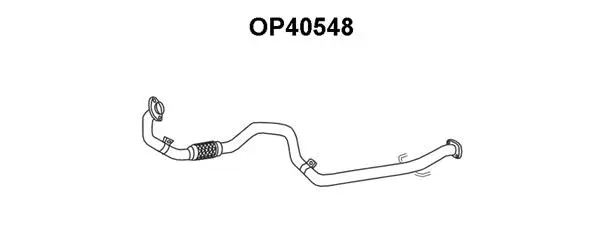 Exhaust Pipe (OP40548)