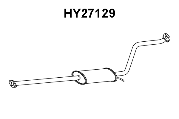 Front Muffler (HY27129)