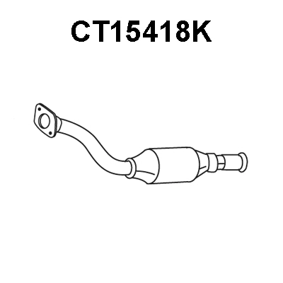Catalytic Converter (CT15418K)