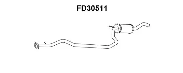 Front Muffler (FD30511)