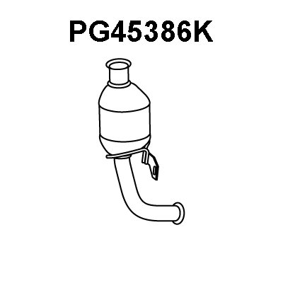 Catalytic Converter (PG45386K)