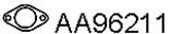 Gasket, exhaust pipe (AA96211)