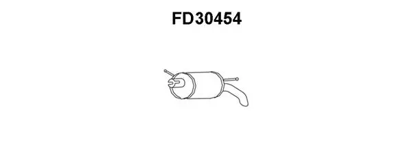 Rear Muffler (FD30454)
