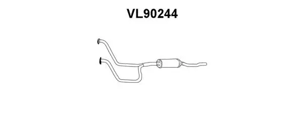 Front Muffler (VL90244)
