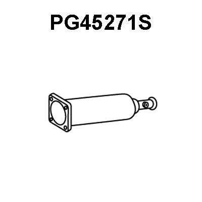 Soot/Particulate Filter, exhaust system (PG45271S)