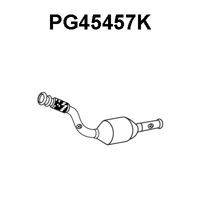 Catalytic Converter (PG45457K)