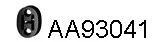 Rubber Strip, exhaust system (AA93041)