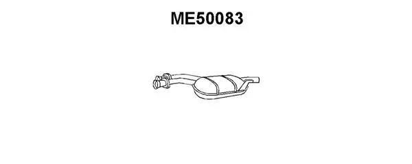 Centre Muffler (ME50083)
