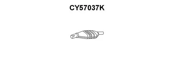 Catalytic Converter (CY57037K)