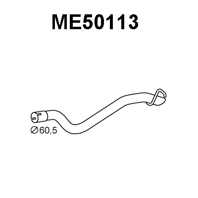 Exhaust Pipe (ME50113)