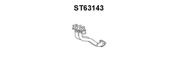 Exhaust Pipe (ST63143)