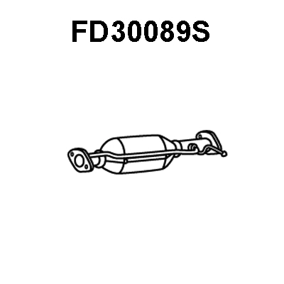 Soot/Particulate Filter, exhaust system (FD30089S)