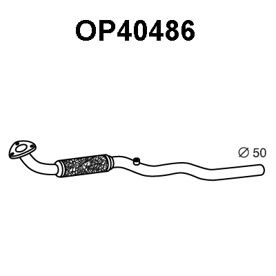Exhaust Pipe (OP40486)