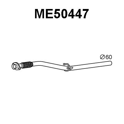 Exhaust Pipe (ME50447)