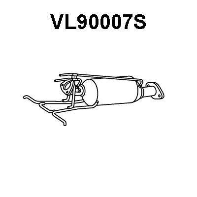Soot/Particulate Filter, exhaust system (VL90007S)