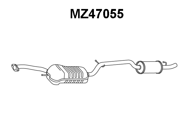Rear Muffler (MZ47055)