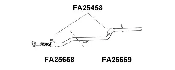 Exhaust Pipe (FA25458)