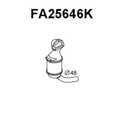 Catalytic Converter (FA25646K)
